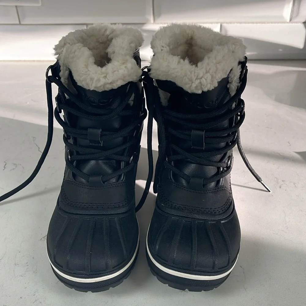 CROCS SHOES ALL CAST II BOOT Kids BLACK Size 4